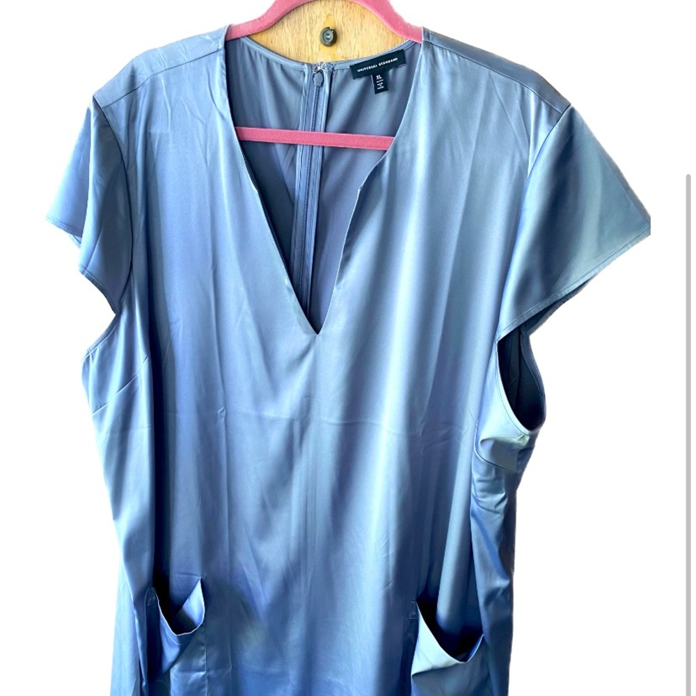 Universal Standard Alexandria silver dress, unworn.